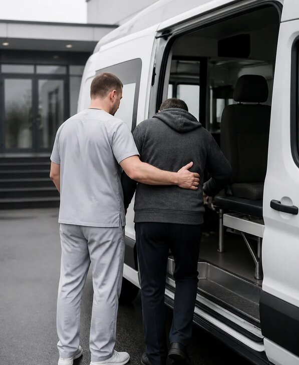 Организация медтранспортировки в Луховицах от 5173 р. | Медзона